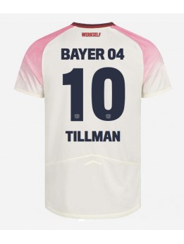 Billige Bayer Leverkusen Malik Tillman #10 Bortedrakt 2025-26 Kortermet
